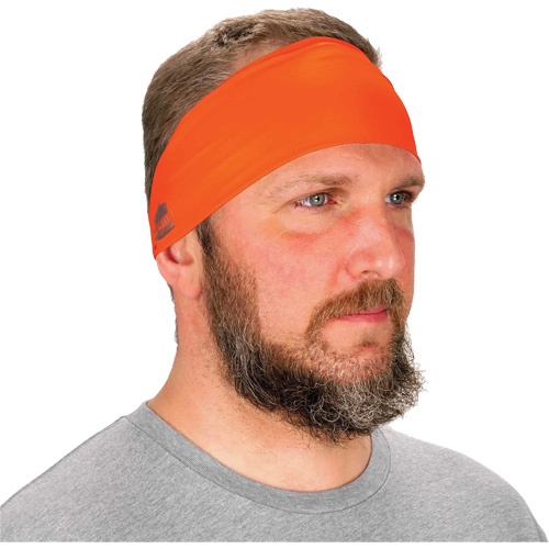 Chill-Its 6634 Cooling Headband, Orange Action Paper