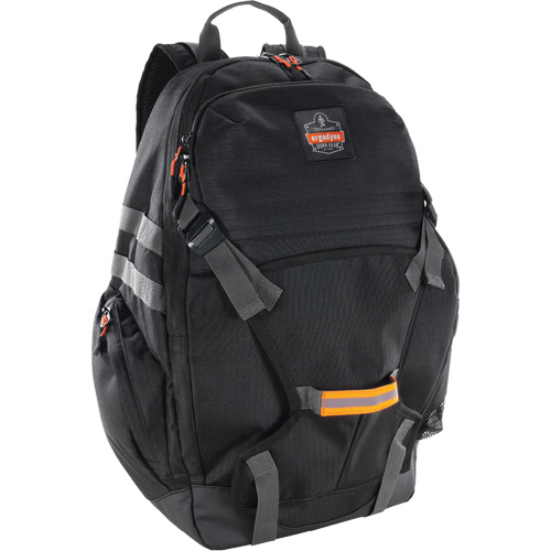 Sac &agrave; dos de travail pour le chantier Arsenal 5188 avec rangement pour casque de s&eacute;curit&eacute;, 15" lo x 7" la, Noir, Nylon/Polyester Action Paper