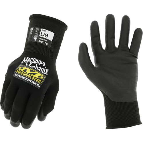 Gants de travail Speedknit, 7, R&ecirc;vetement Polyur&eacute;thane, Calibre 15, Enveloppe en Nylon Action Paper