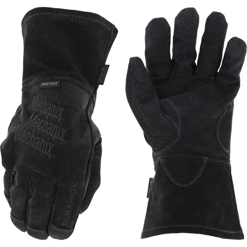 Regulator Torch Welding Gloves, DuraHide, Size 8 Action Paper