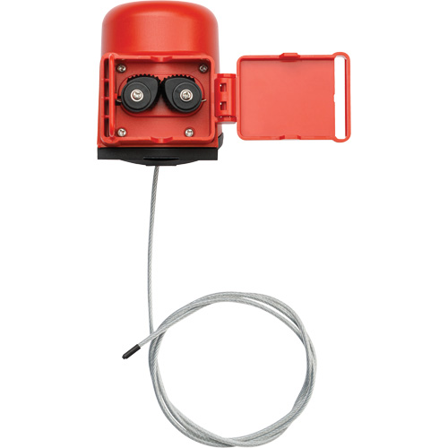 No-Handle Valve Lockout with Cable, Ball/Gate Type Action Paper