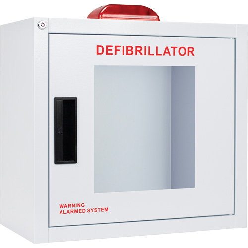 Grande armoire standard pour DEA avec alarme & stroboscope, Zoll AED Plus/Zoll AED 3/Cardio-Science/Physio-Control Pour, Non m&eacute;dical Action Paper