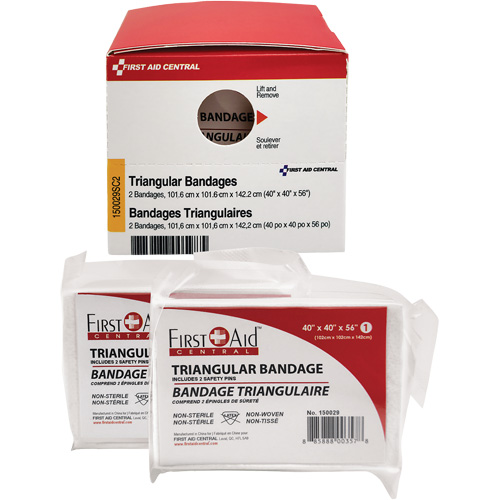 SmartCompliance&reg; Refill Triangular Bandages Action Paper