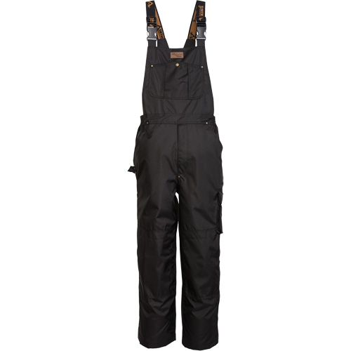 Thor 300D Trilobal Bib Pants, Large, Polyester, Black Action Paper
