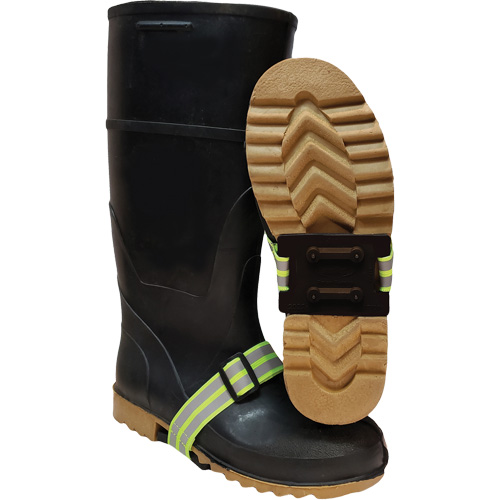 Icetred Mid-Sole Traction Device with Non-Defined Heel, Rubber/Tungsten Carbide, Stud Traction, One Size Action Paper