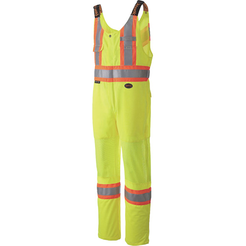 6000 Combinaison de s&eacute;curit&eacute;, Polyester, T-petit, Jaune lime haute visibilit&eacute; Action Paper