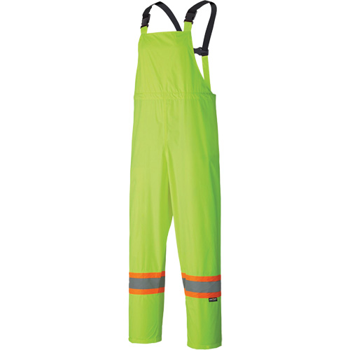5599 Combinaison de pluie imperm&eacute;able et l&eacute;g&egrave;re, Polyester/PVC, T-petit, Jaune lime haute visibilit&eacute; Action Paper