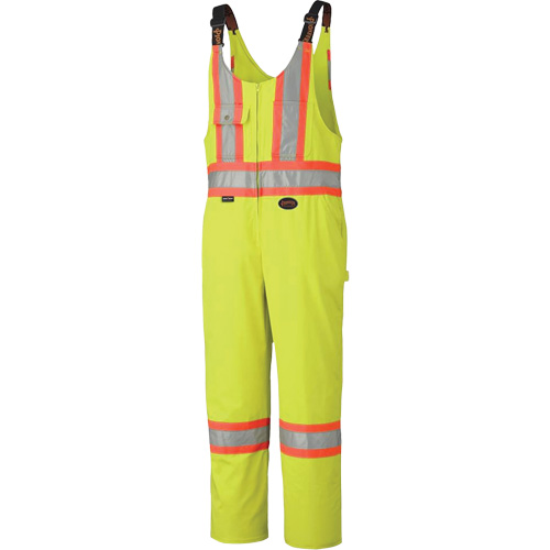 6616 Overalls, Poly-Cotton, 36, High Visibility Lime-Yellow Action Paper