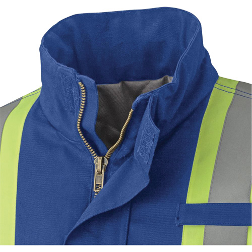 5523 Manteau de s&eacute;curit&eacute; ignifuge, Petit, Bleu royal, 58 cal/cm² Action Paper