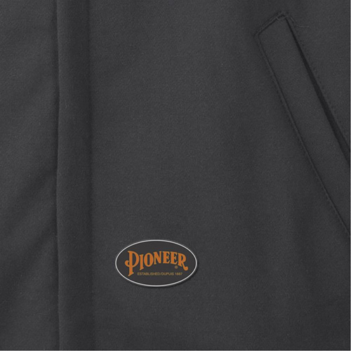 337 Flame-Resistant Zip Style Hoodie, Men's, X-Small, Black, 22 cal/cm² Action Paper