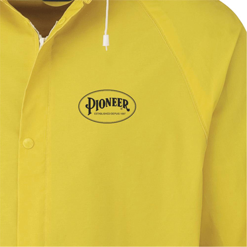 577J Veste imperm&eacute;able, Polyester/PVC, Petit, Jaune Action Paper