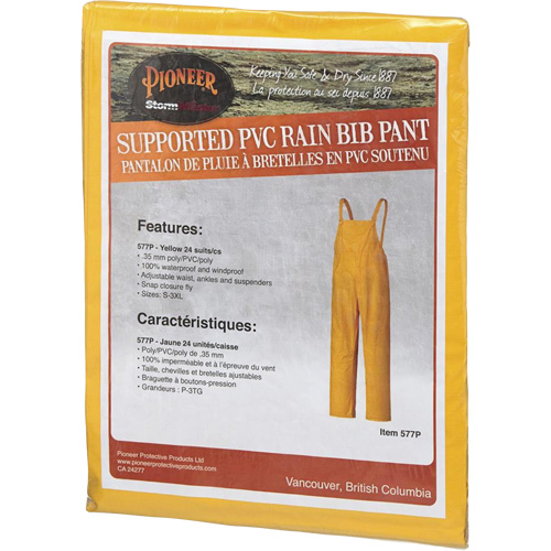 577P Salopette Storm Master, Petit, Polyester/PVC, Jaune Action Paper