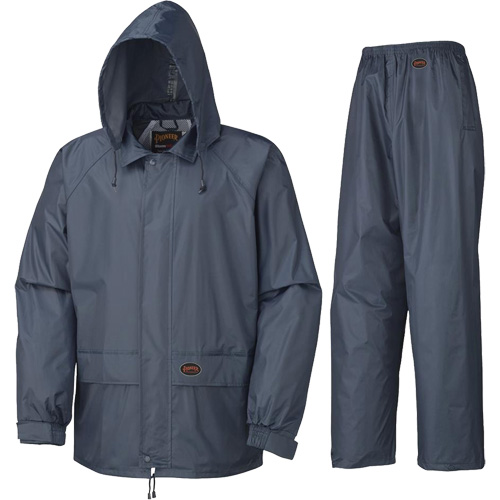 883 V&ecirc;tements imperm&eacute;ables, Polyester/PVC, Petit, Bleu marin Action Paper