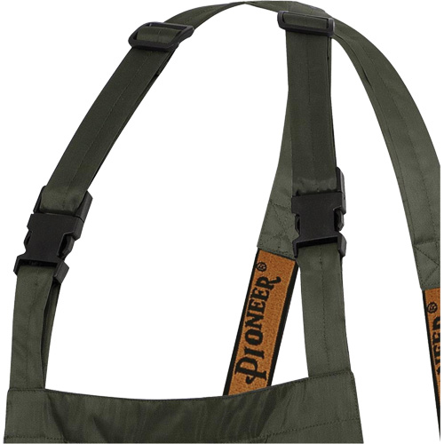 D8120P Salopette ind&eacute;chirable Nailhead pour planteur d'arbres, T-petit, Polyester/PVC, Vert Action Paper