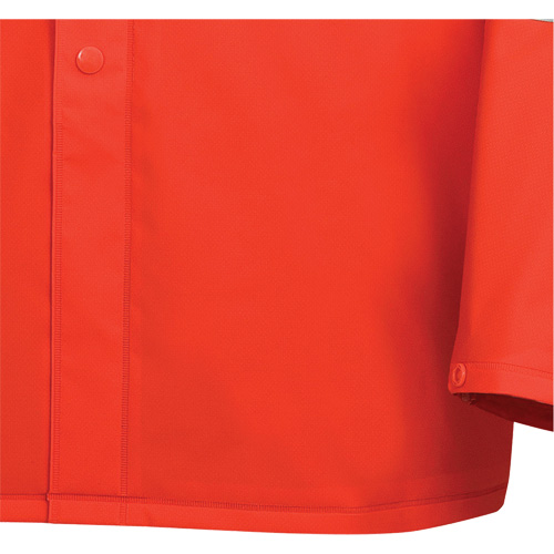 576J Veste de pluie ignifuge haute visibilit&eacute;, Petit, Orange haute visibilit&eacute; Action Paper