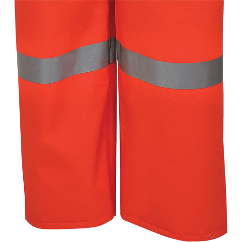 576P FR Safety Bib Pants, Small, High Visibility Orange Action Paper