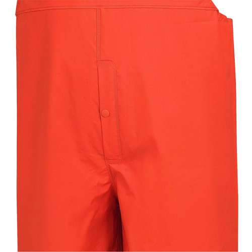 576P FR Safety Bib Pants, Small, High Visibility Orange Action Paper