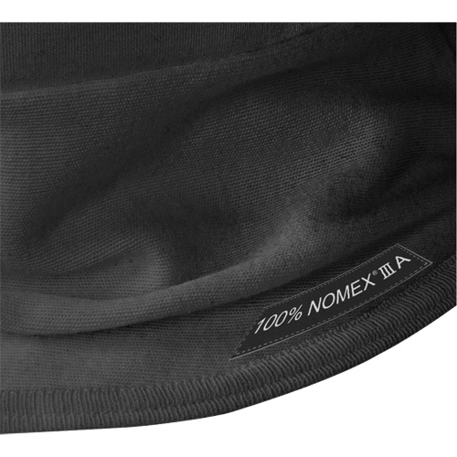 C214BK Medium-Knit 1-Hole Balaclava, Black, Nomex&reg; Action Paper