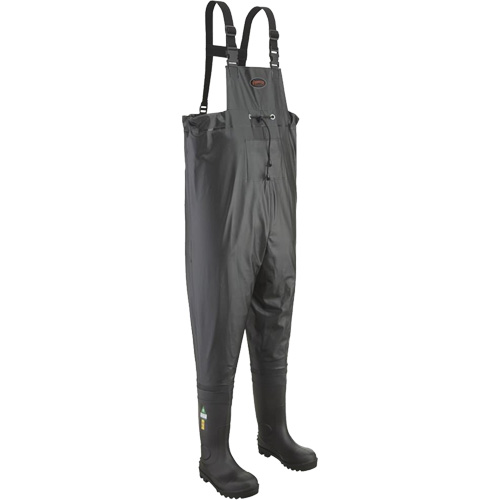 1043 Chest Waders, 10, Steel Toe Action Paper