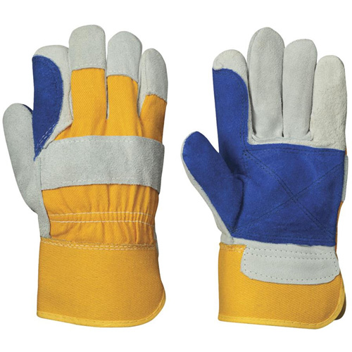 545 Fitter's Gloves, One Size, Split Cowhide Palm Action Paper