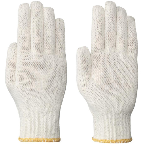 541 Gants doubl&eacute;s en tricot, Poly/coton, Grand Action Paper
