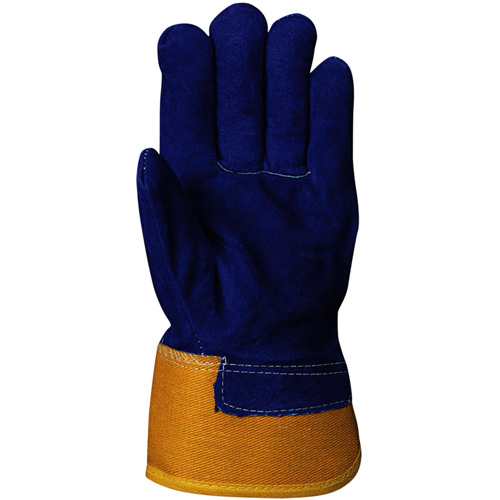 655 Insulated Fitter's Gloves, One Size, Split Cowhide Palm, Boa Inner Lining Action Paper