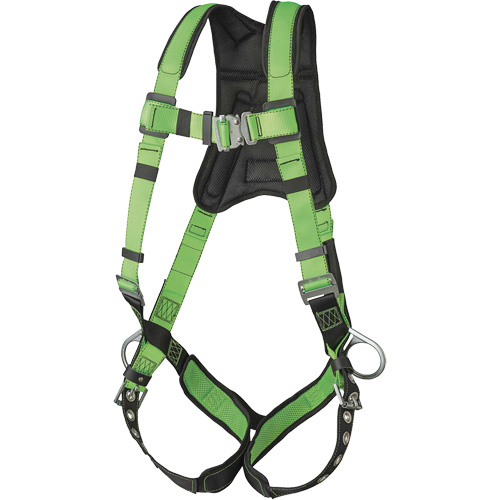 FBH-60120B PeakPro Series Safety Harness, CSA Certified, Class AP, 400 lbs. Cap. Action Paper