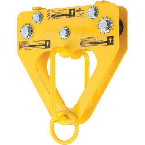 Chariot &agrave; r&eacute;servoir &agrave; bride standard, Acier Action Paper