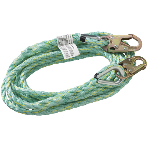 VL-1122-50 Cordage de s&eacute;curit&eacute; vertical, Copolym&egrave;re Action Paper