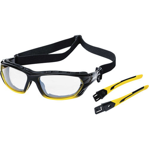 XPS530 Sealed Safety Glasses, Indoor/Outdoor Lens, Anti-Scratch, ANSI Z87+/Meets/Exceeds CSA Z94.3 Action Paper