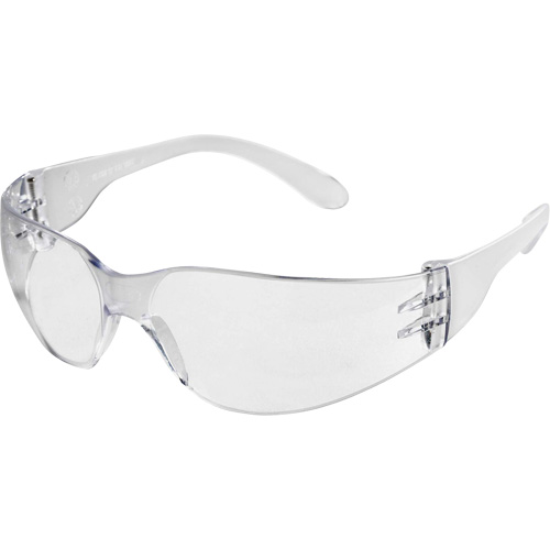 X300 Safety Glasses, Clear Lens, Anti-Scratch, ANSI Z87+/Meets/Exceeds CSA Z94.3 Action Paper
