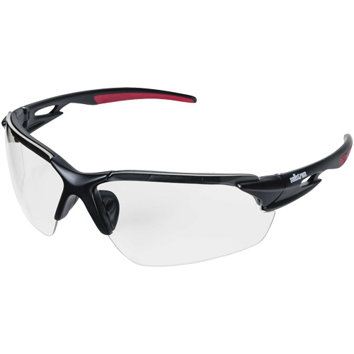 XP450 Safety Glasses, Clear Lens, Anti-Fog/Anti-Scratch Action Paper