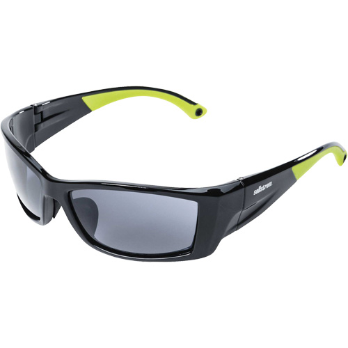 XP460 Lunettes de s&eacute;curit&eacute;, Lentille Fum&eacute;e, Antibu&eacute;e/Anti-&eacute;gratignures Action Paper