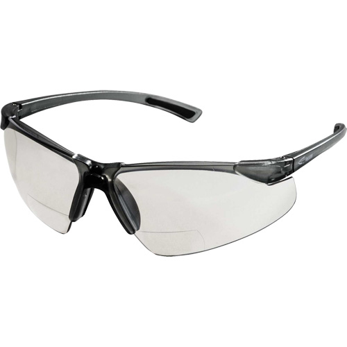 XM340RX Lunettes de s&eacute;curit&eacute; avec grossissement 2X, Lentille Transparent, Anti-&eacute;gratignures, ANSI Z87+/R&eacute;pond ou surpasse la norme CSA Z94.3 Action Paper