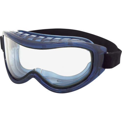 Odyssey II Industrial Dual Lens OTG Safety Goggles, Clear Lens, Anti-Fog/Anti-Scratch, Indirect Vent Action Paper