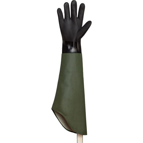 Gants r&eacute;sistants aux produits chimiques Chemstop, PVC, Doublure en Ouat&eacute;e Action Paper