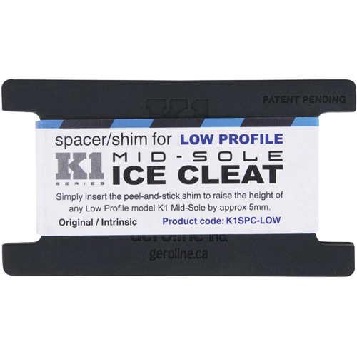 Cale mince pour crampons &agrave; glace pour la partie centrale K1 Action Paper