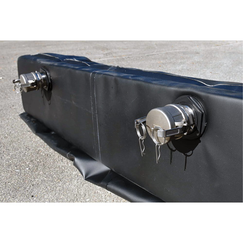 Ultra-Tanker Berm, 374 US gal. Capacity, 5' W x 10' L x 12" H, Foam Wall Action Paper