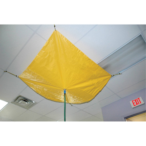 Ultra-Drip Diverter&reg; Roof Drip Diverter, 15' L x 15' W, Vinyl Action Paper