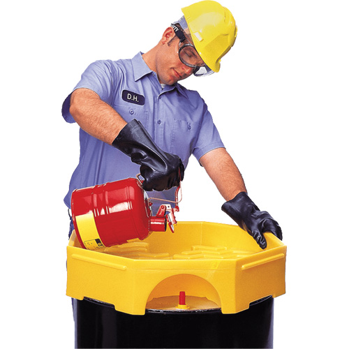 Bung Access Ultra-Drum Funnel&reg; with Spout Action Paper