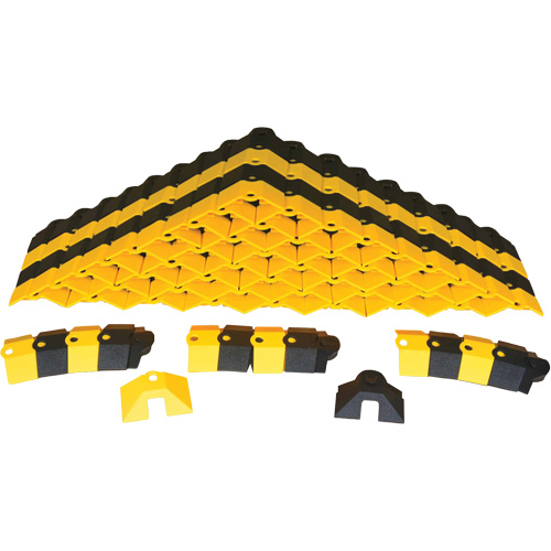 24-Foot Bulk Box Ultra-Sidewinder Cable Protection System&reg;, 288" x 9.8" x 1.4", 2000 lbs. (1 tons) Action Paper