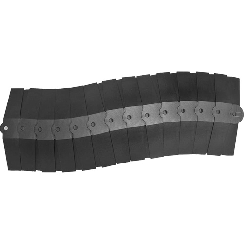 Medium Ultra-Sidewinder Cable Protection System&reg; with Endcaps, 33" x 9.8" x 1.4", 260 lbs. (0.13 tons) Action Paper