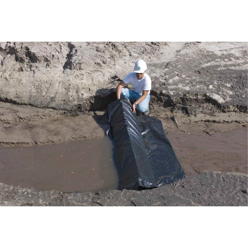 Ultra-Silt Dike — noir, 7' lo x 5' la Action Paper