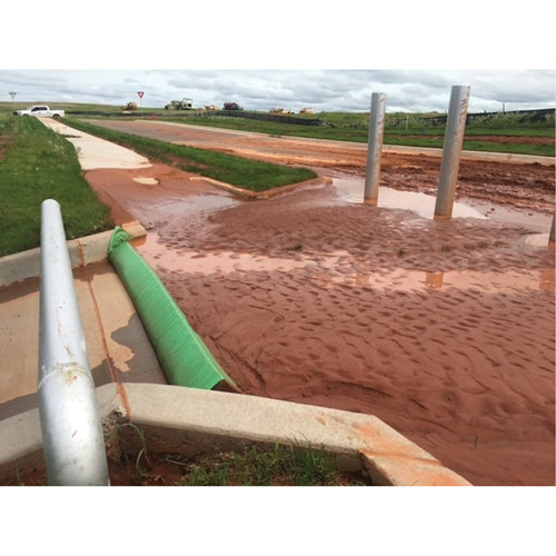 Green Ultra-Silt Dike&reg;, 7' L x 5' W Action Paper