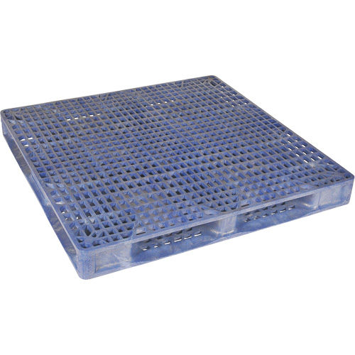4-Drum Ultra-Spill King&reg; Flat Deck Pallet (Only), 85 US gal. Spill Capacity, 48.8" x 48.8" x 5.5" Action Paper