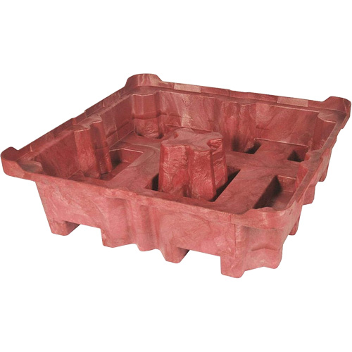 Bassin de retenue UltraSpill King (seulement), 51" lo x 51" la, 85 gal. US Capacit&eacute; Action Paper