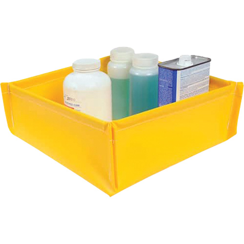 Flexible Ultra-Utility Tray&reg;, 12" L x 12" W x 4.8" H, 1.5 US Gal. Spill Capacity Action Paper