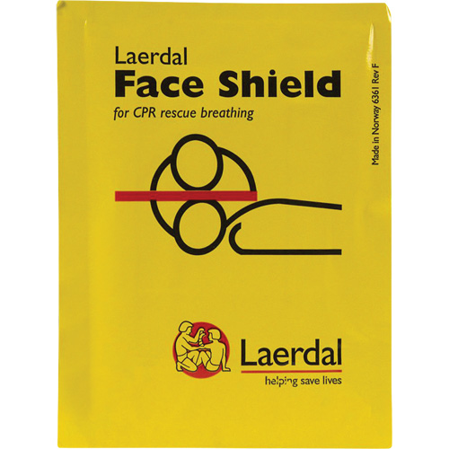 Laerdal&reg; Face Shield, Single Use Faceshield, Class 1/Class 2 Action Paper