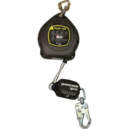 Falcon+ Edge Self-Retracting Lifeline, 20', Galvanized Steel, Swivel Action Paper