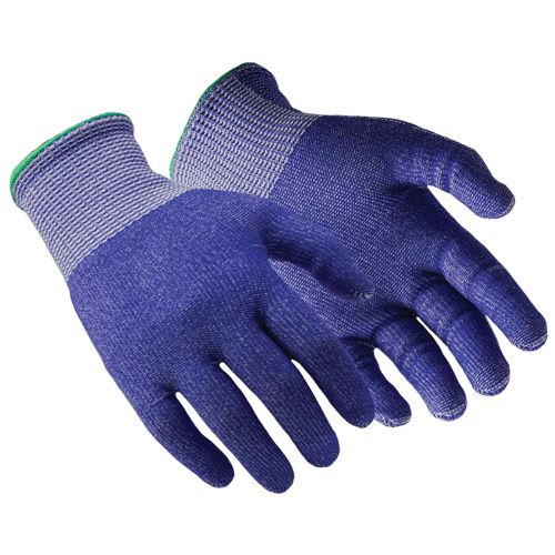 Gants r&eacute;sistants aux coupures de grade alimentaire Helix 3033, Taille 6/T-petit, Calibre 13, Enveloppe en Polyester/Fibre de verre/PEHP, ASTM ANSI niveau A6 Action Paper